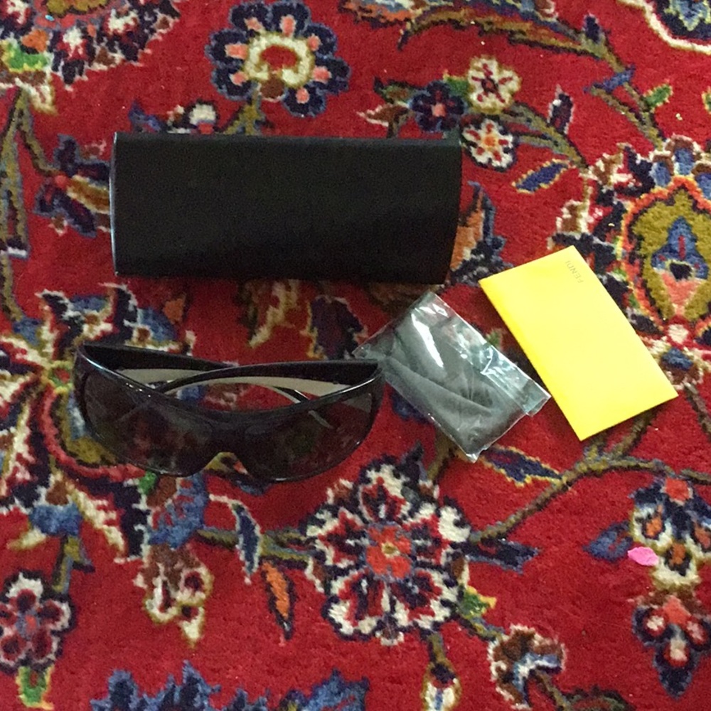 Prada sunglasses with fendi case
